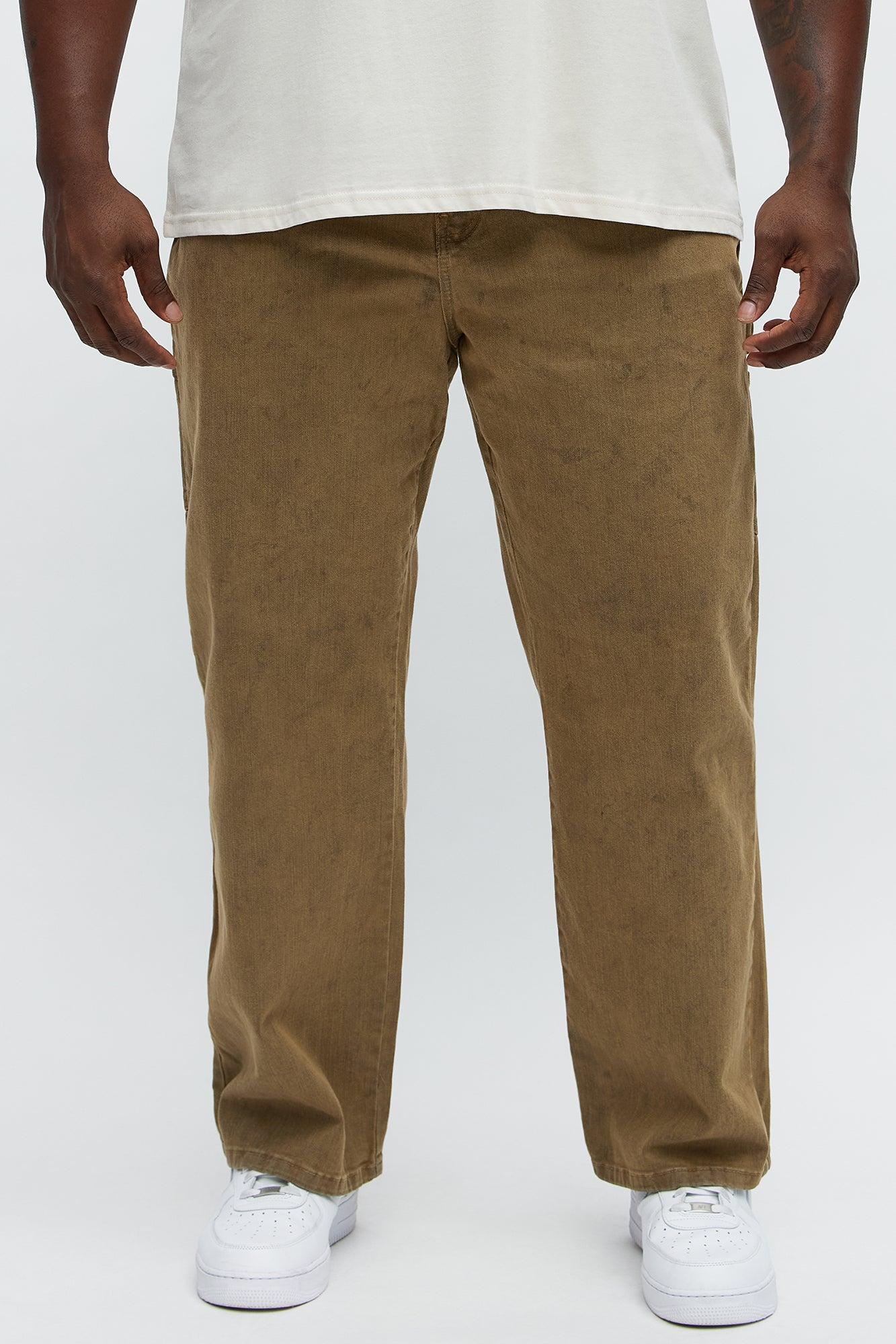Bad To The Bone Straight Jeans - Brown Male Product Image