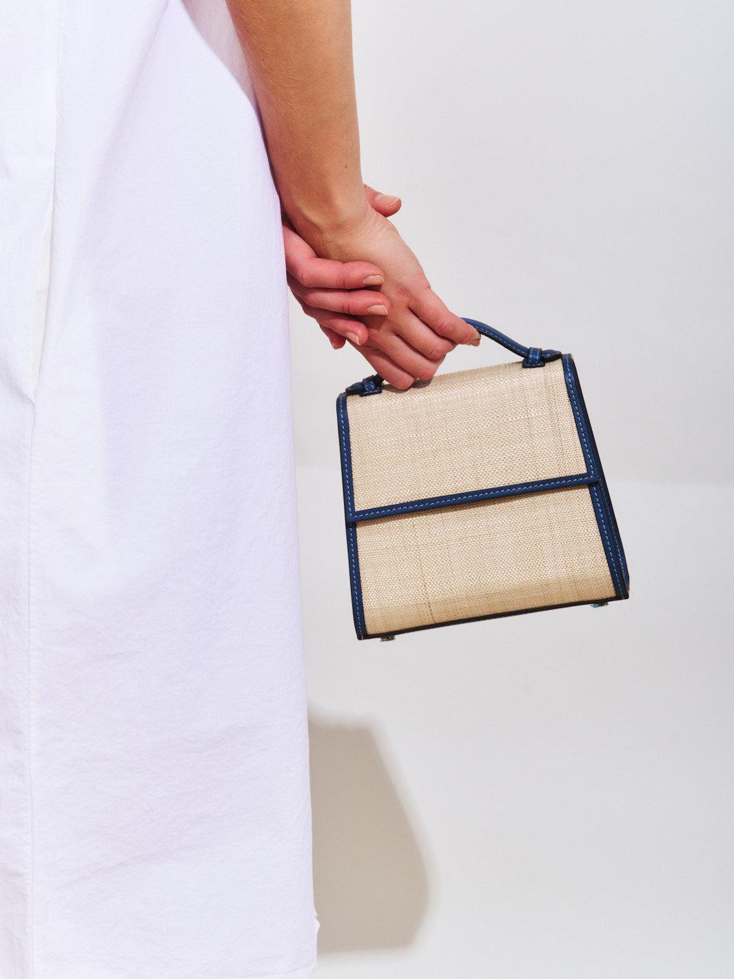 The Small Top Handle in Platano Product Image