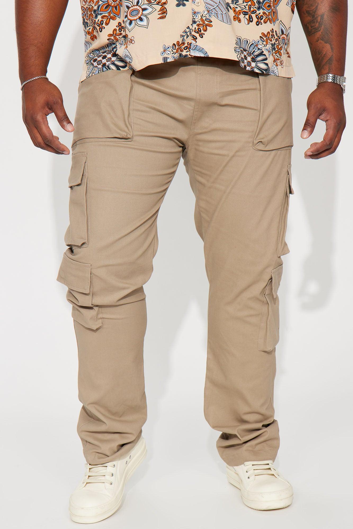 Do It To You Relaxed Cargo Pants - Taupe Product Image