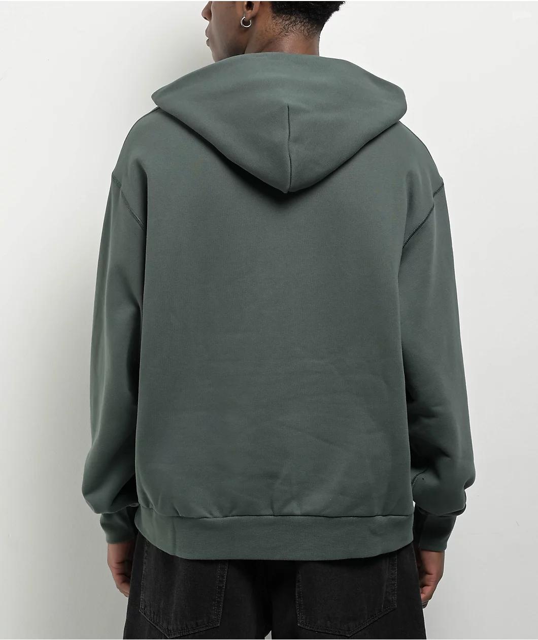 Nike SB Fleece Green Hoodie Product Image