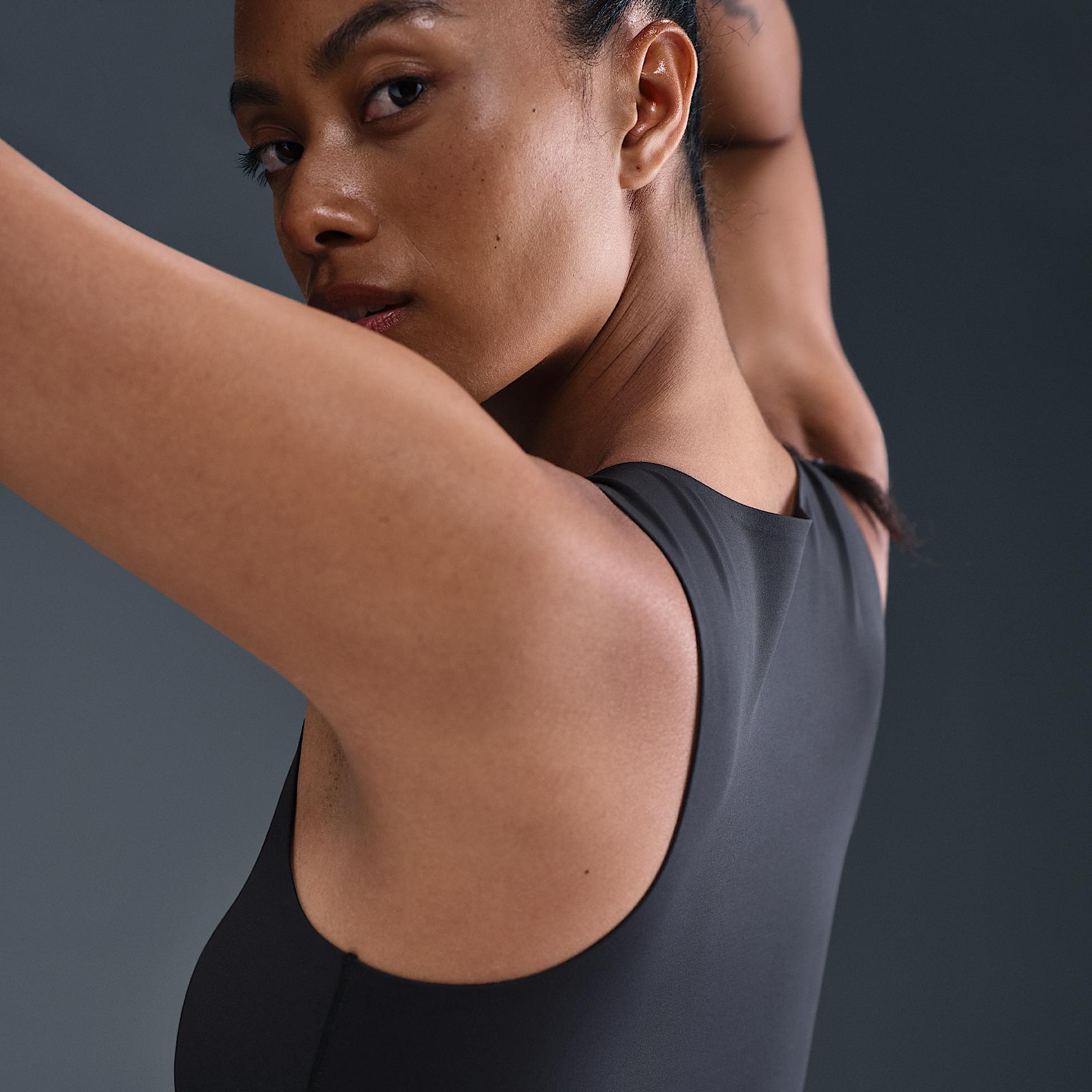 Nike Womens Form Tank Top Bodysuit | HQ7006-011 Product Image