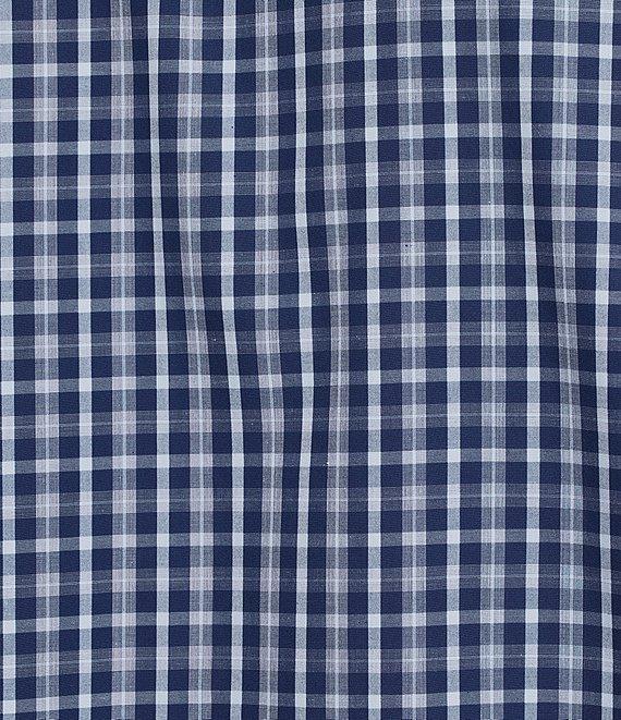 Daniel Cremieux Signature Label Poplin Gingham Short Sleeve Woven Shirt Product Image