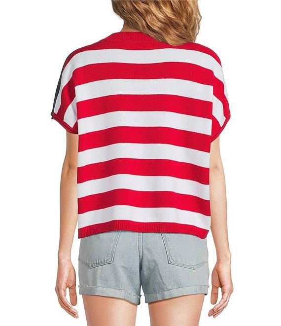 Anna & Ava Stars and Stripes Knitted Pullover Product Image