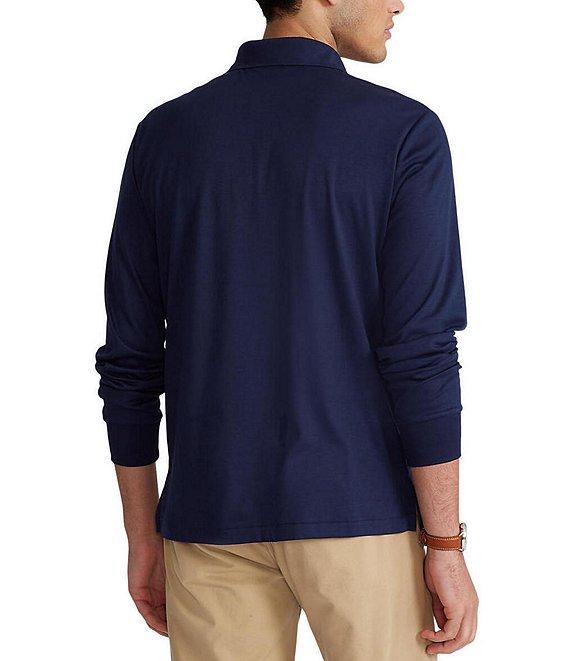 Polo Ralph Lauren Classic Fit Soft Cotton Long Sleeve Polo Shirt Product Image