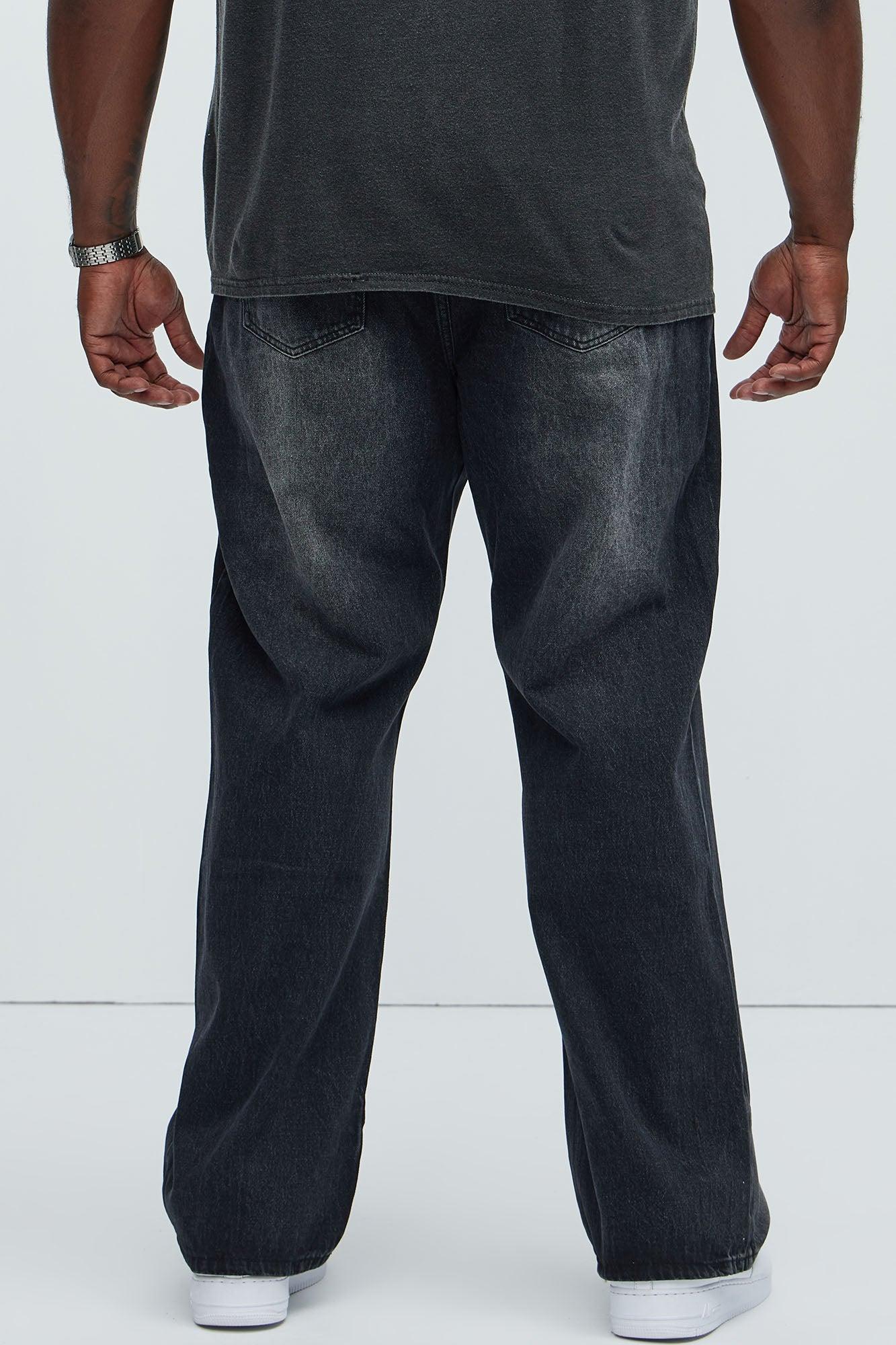 Lava Flow Straight Jeans - Black Product Image
