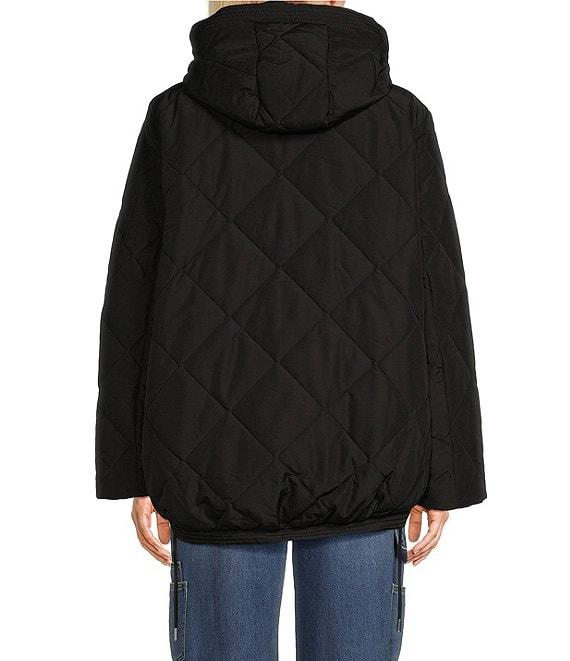 GB Quilted Puffer Hooded Jacket Product Image