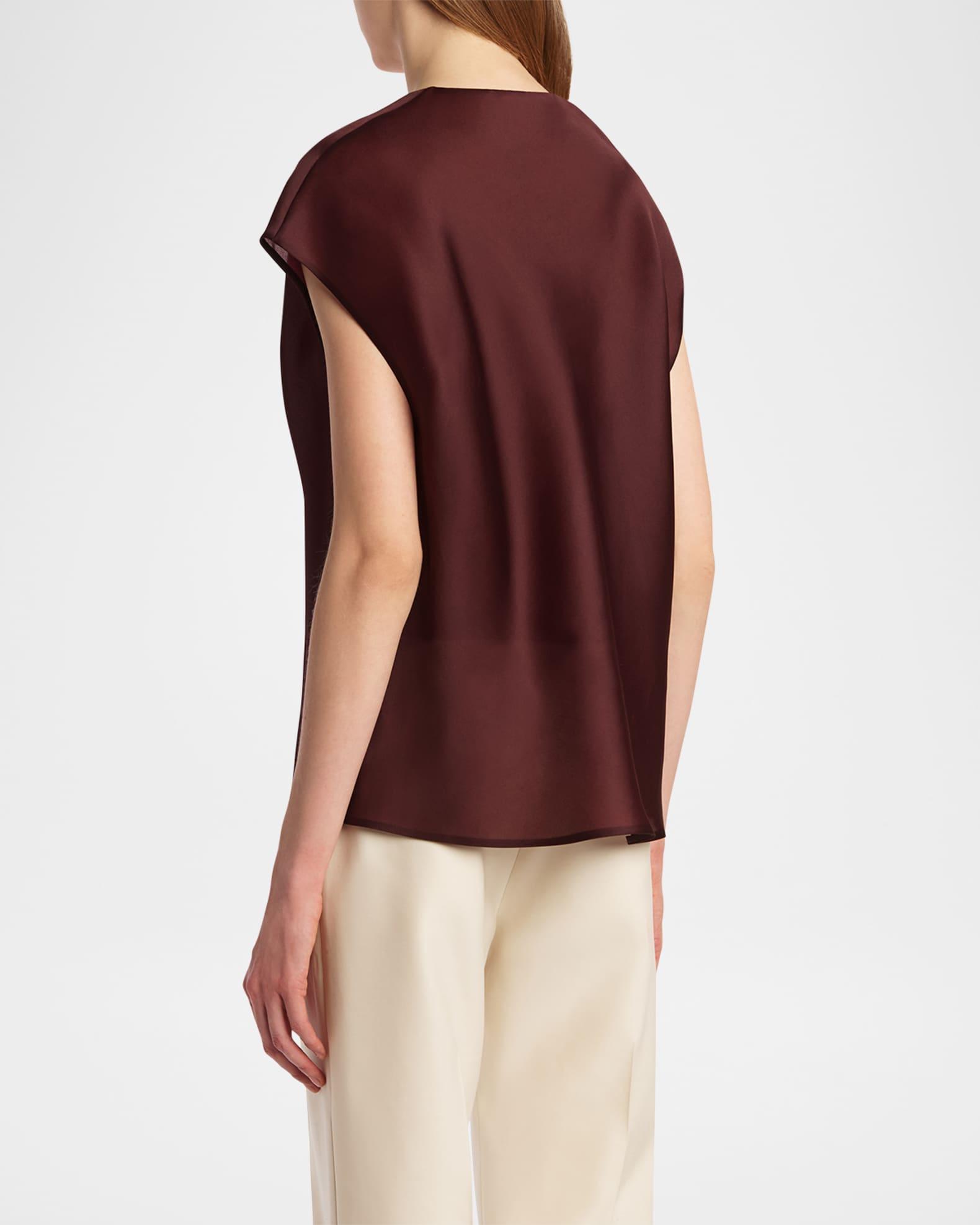 Barbo Silk Scoop-Neck Top Product Image