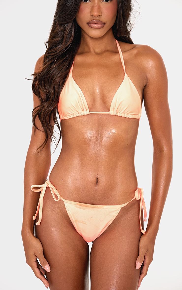 Coral Mix & Match Tie Side Bikini Bottom Product Image
