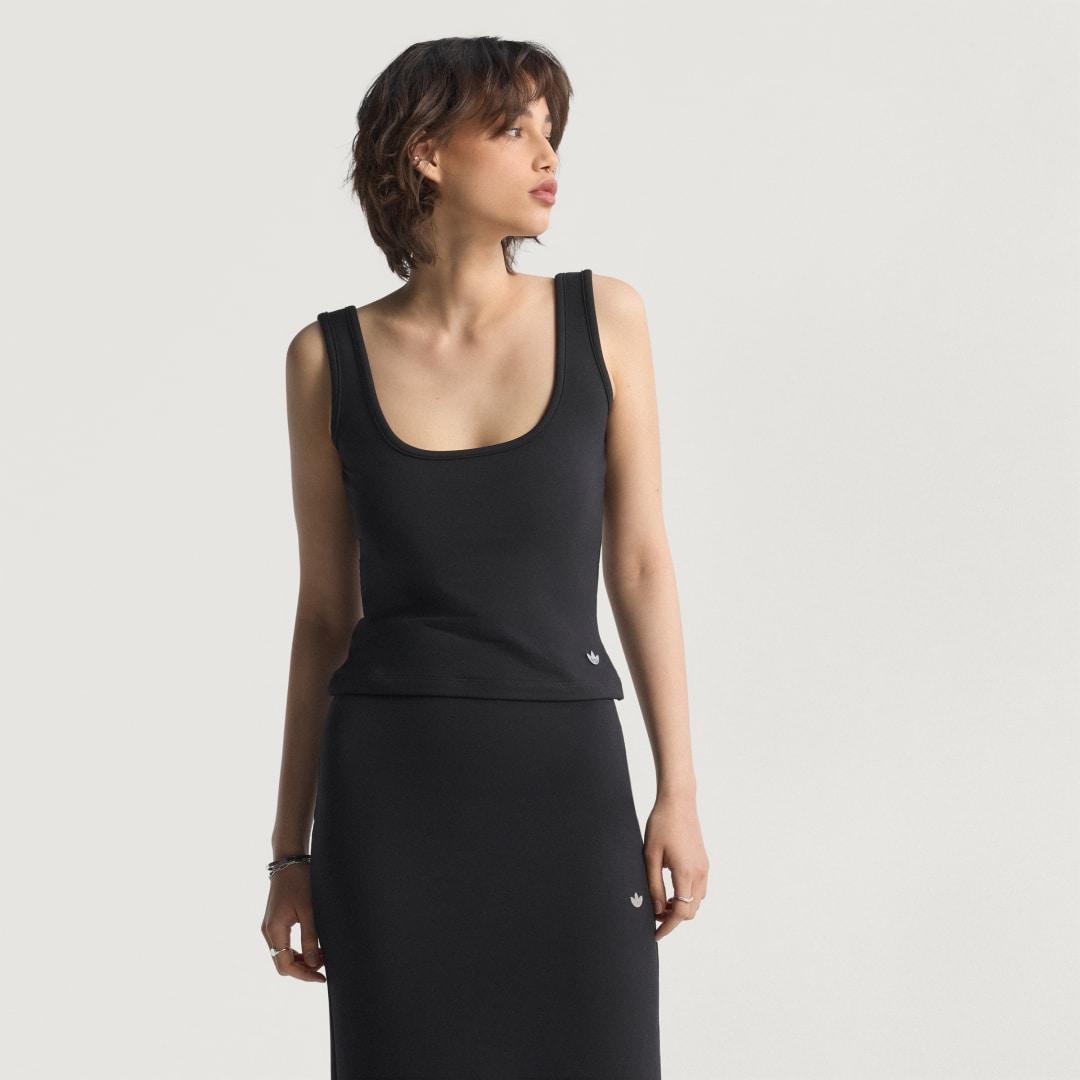 adidas Premium Essentials Tank Top Cloud White S Womens Product Image