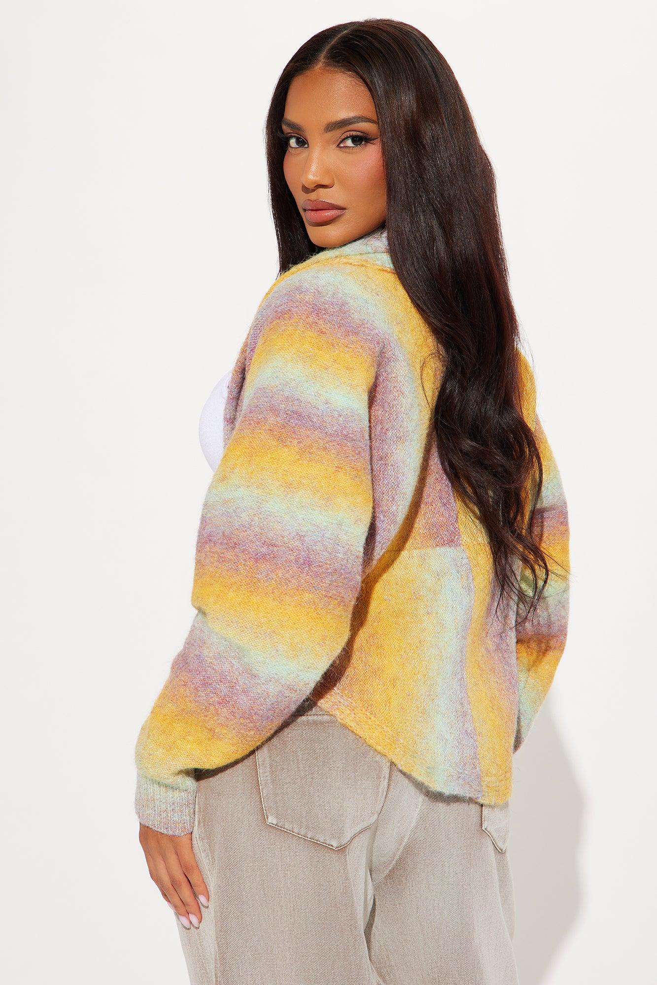 Always On The Go Bolero Sweater - Multi Color Female Product Image