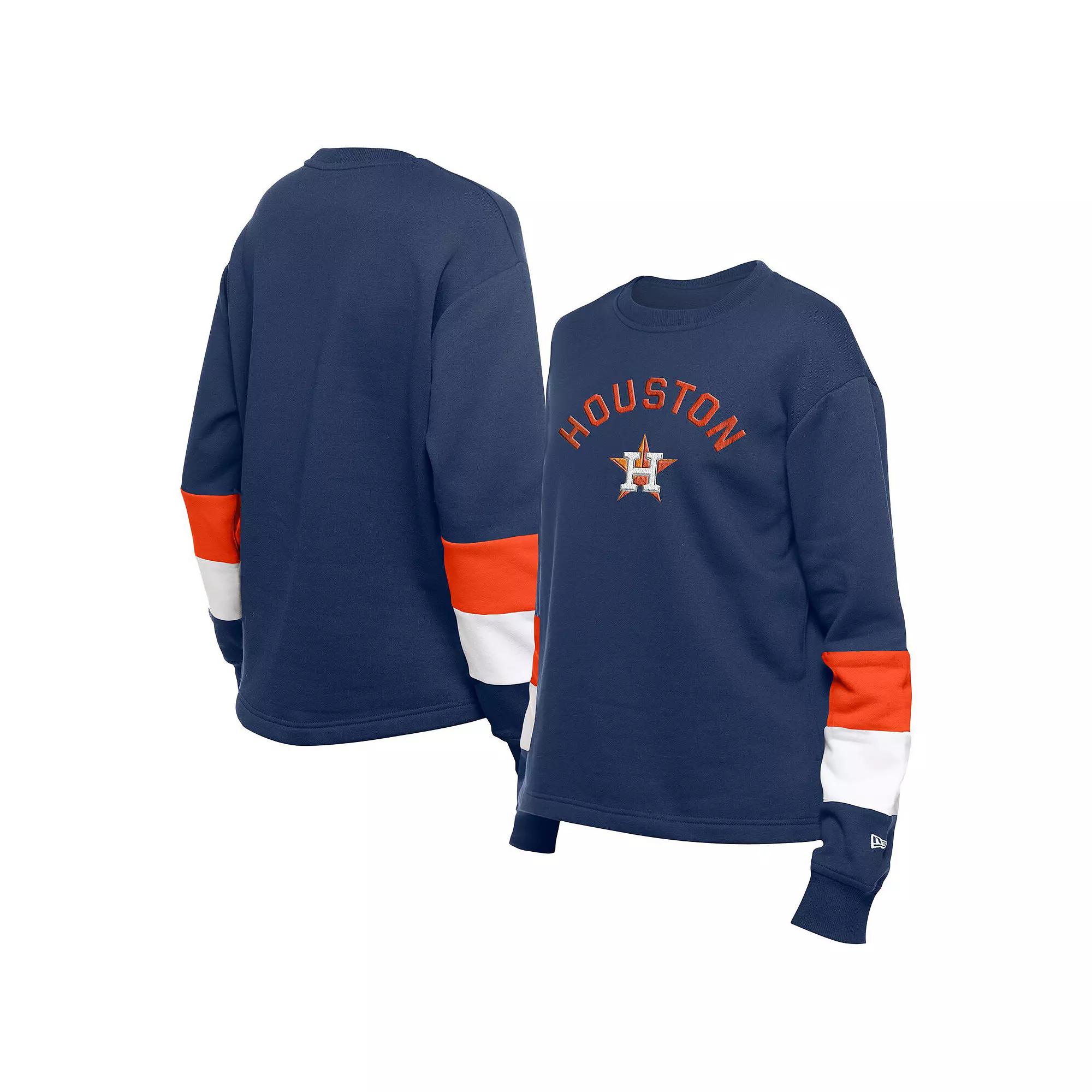 Women's New Era Blue New York Mets Game Day Color Pullover Sweatshirt,  Product Image