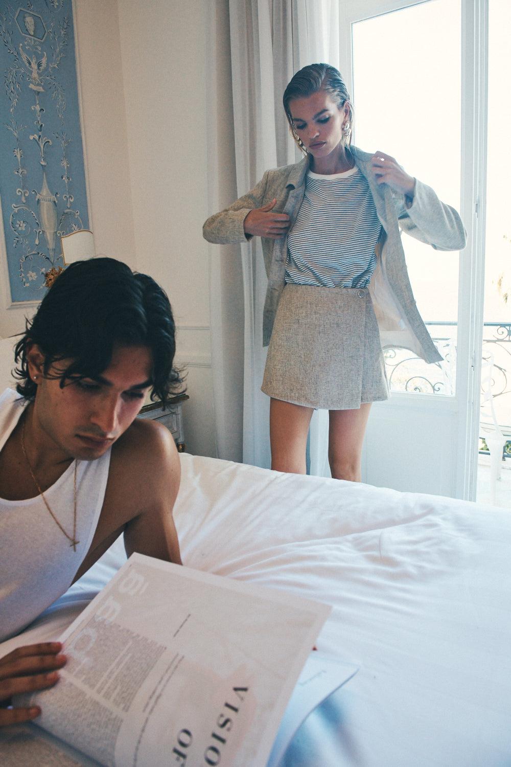 Cove Skort Wheat Product Image