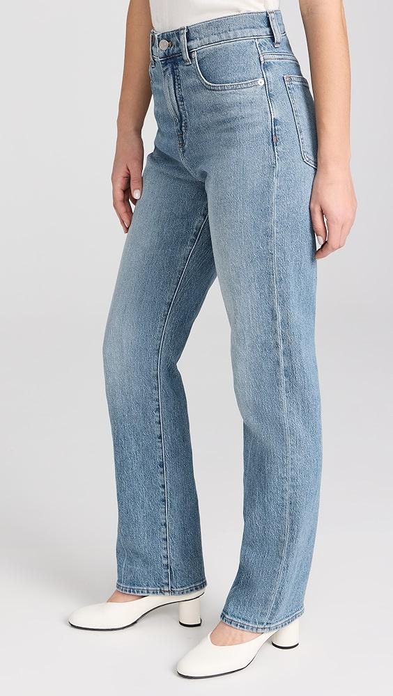 Madewell The '90s Straight Jeans in Rondell Wash: Crease Edition | Shopbop Product Image