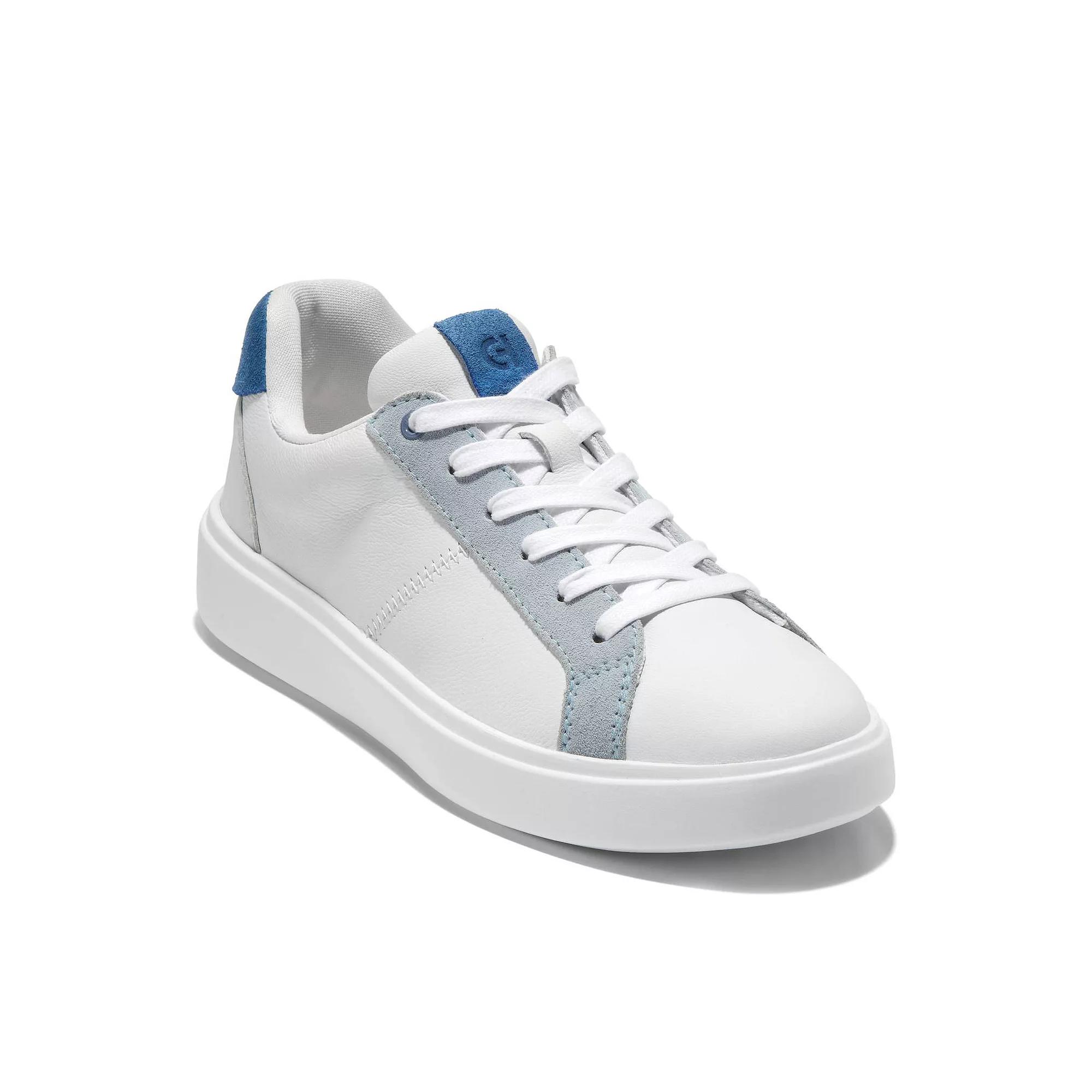 Cole Haan Grand Crosscourt Coaster Women's Sneakers, Size: 7.5, White Skyway Blue Product Image