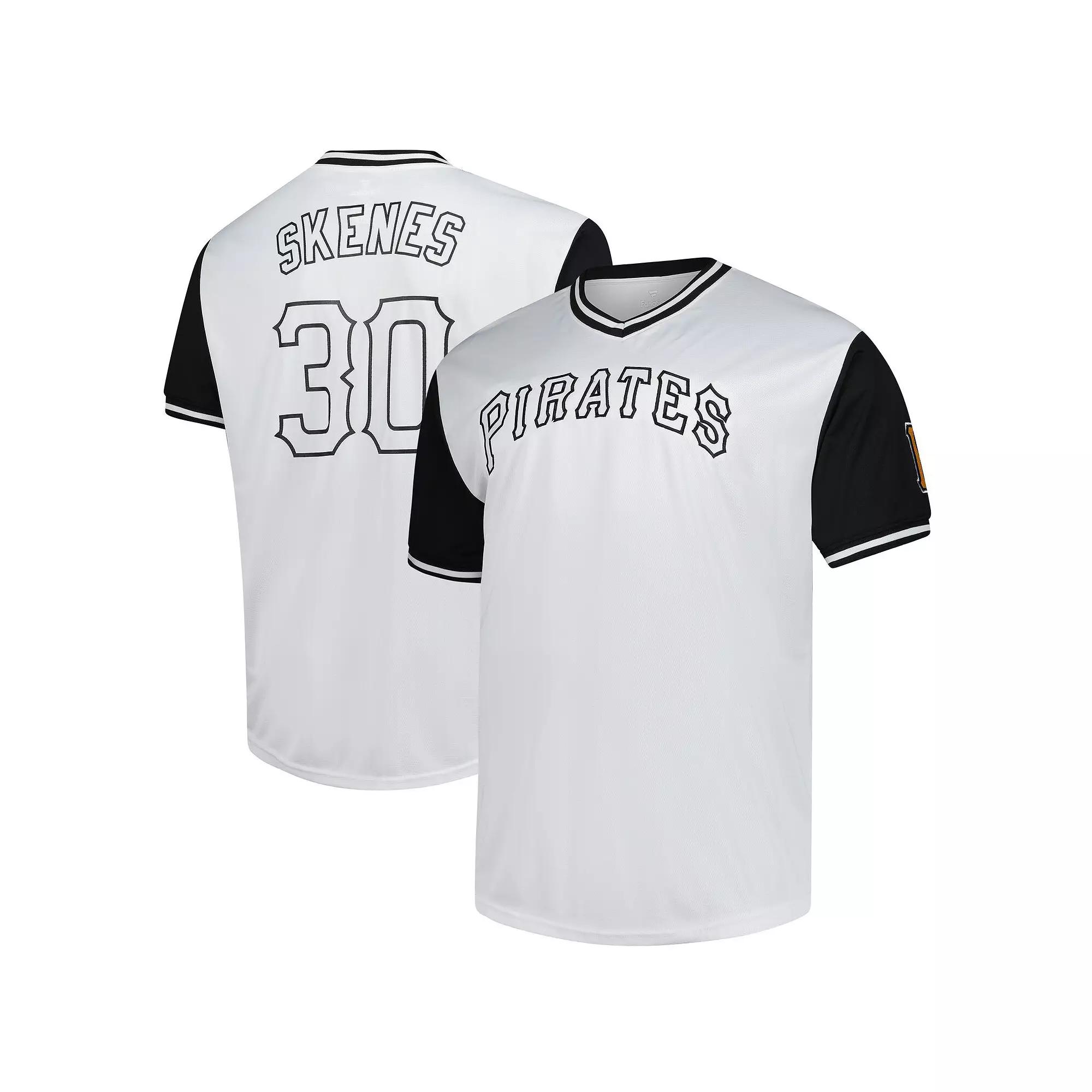 Men's Profile Paul Skenes White Pittsburgh Pirates Big & Tall Birdeye T-Shirt,  Product Image