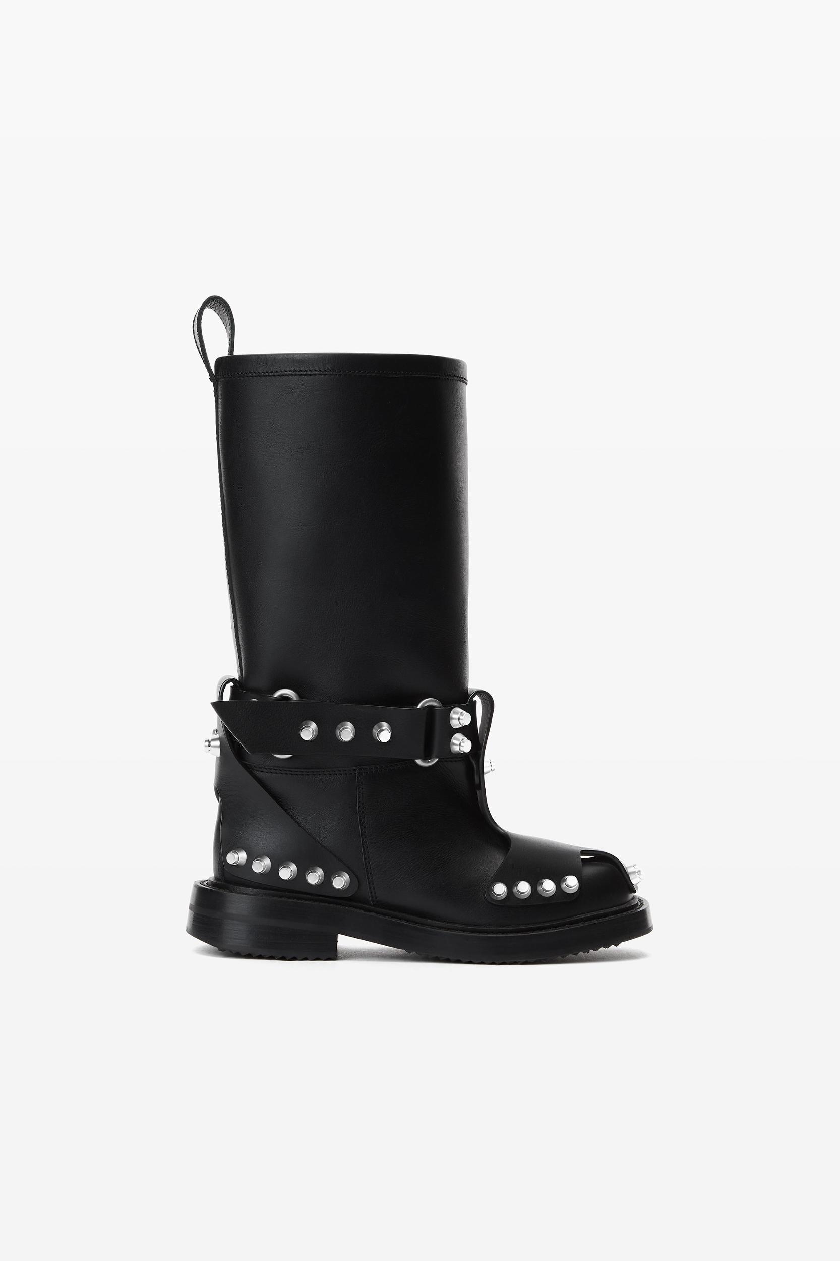 Dixon Buckle Boot In Leather Product Image