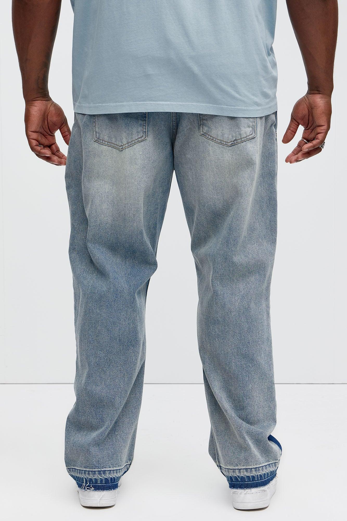 Silbano Straight Carpenter Jeans - Vintage Blue Wash Product Image