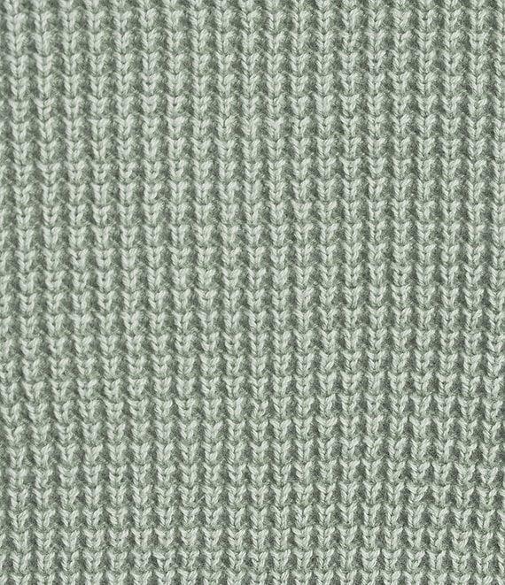 Rowm Long Sleeve Waffle Crew Neck Sweater Product Image