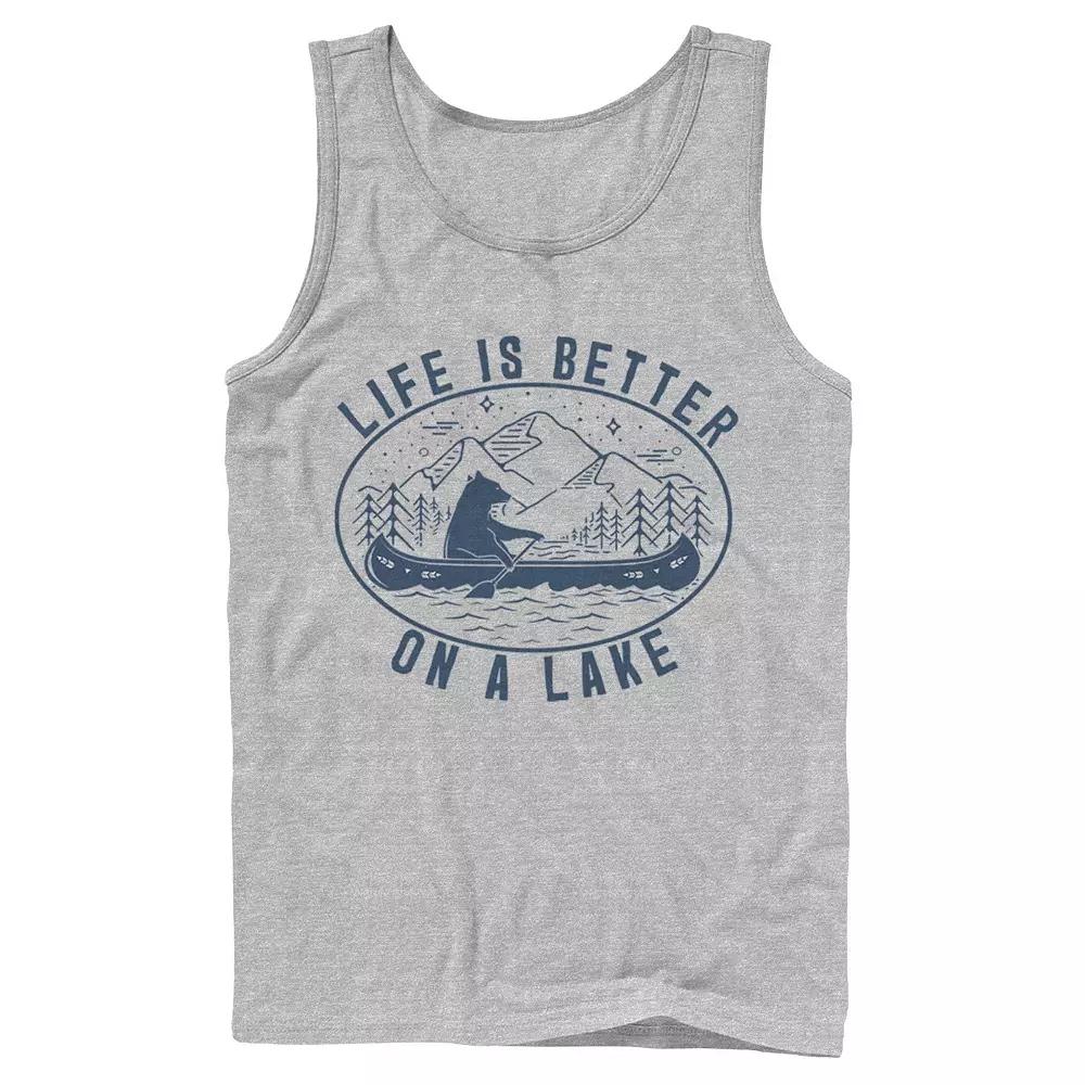 Men's Life Is Better On A Lake Bear Product Image