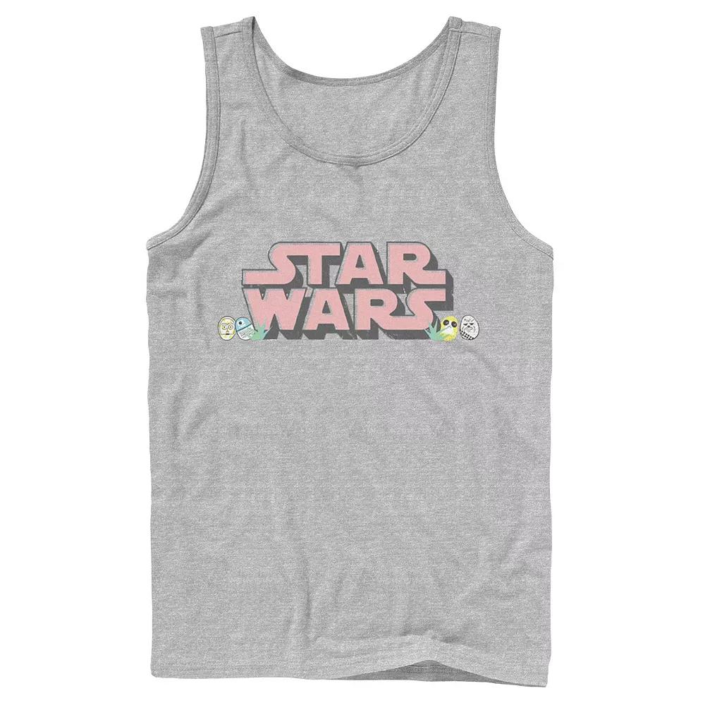 Men's Star Wars Easter-Themed Chest Logo Tank Top,  Product Image