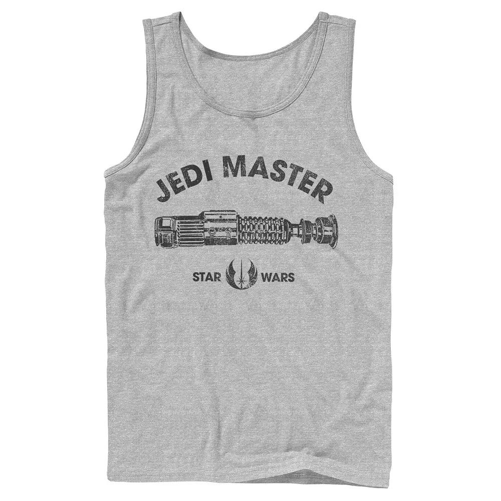 Men's Star Wars Jedi Master Lightsaber Logo Tank Top,  Product Image