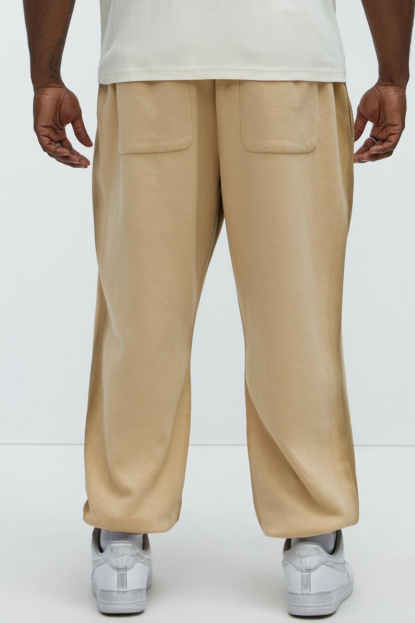 Raynor Tyson Dirty Wash Relaxed Jogger - Tan Product Image