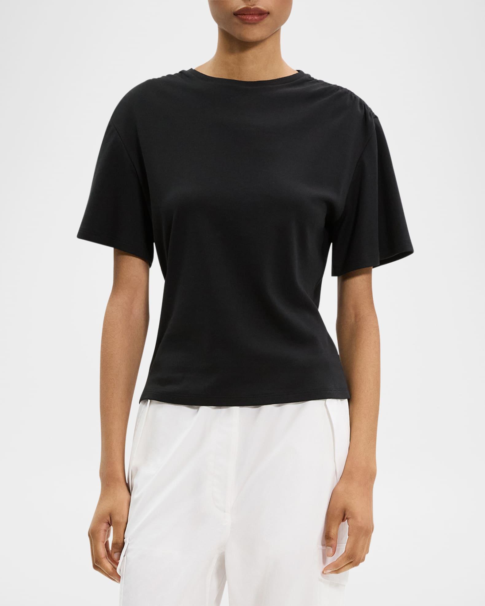 Gathered Shoulder Top Product Image