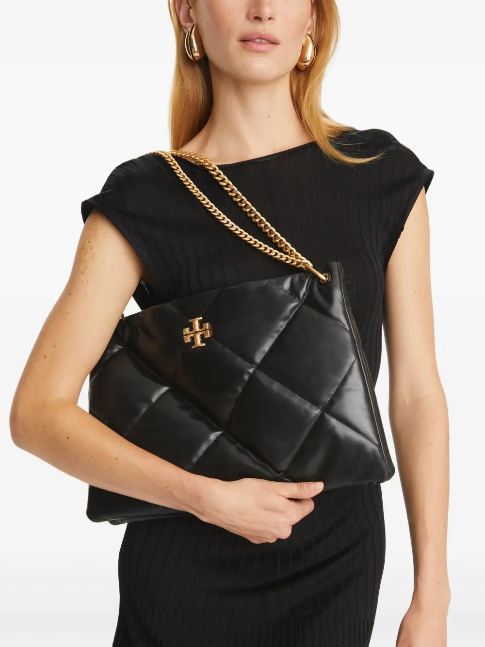 Kira diamond-quilted shoulder bag Product Image