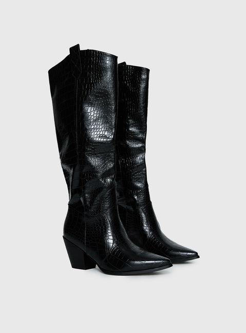 Riley Boots Black Product Image