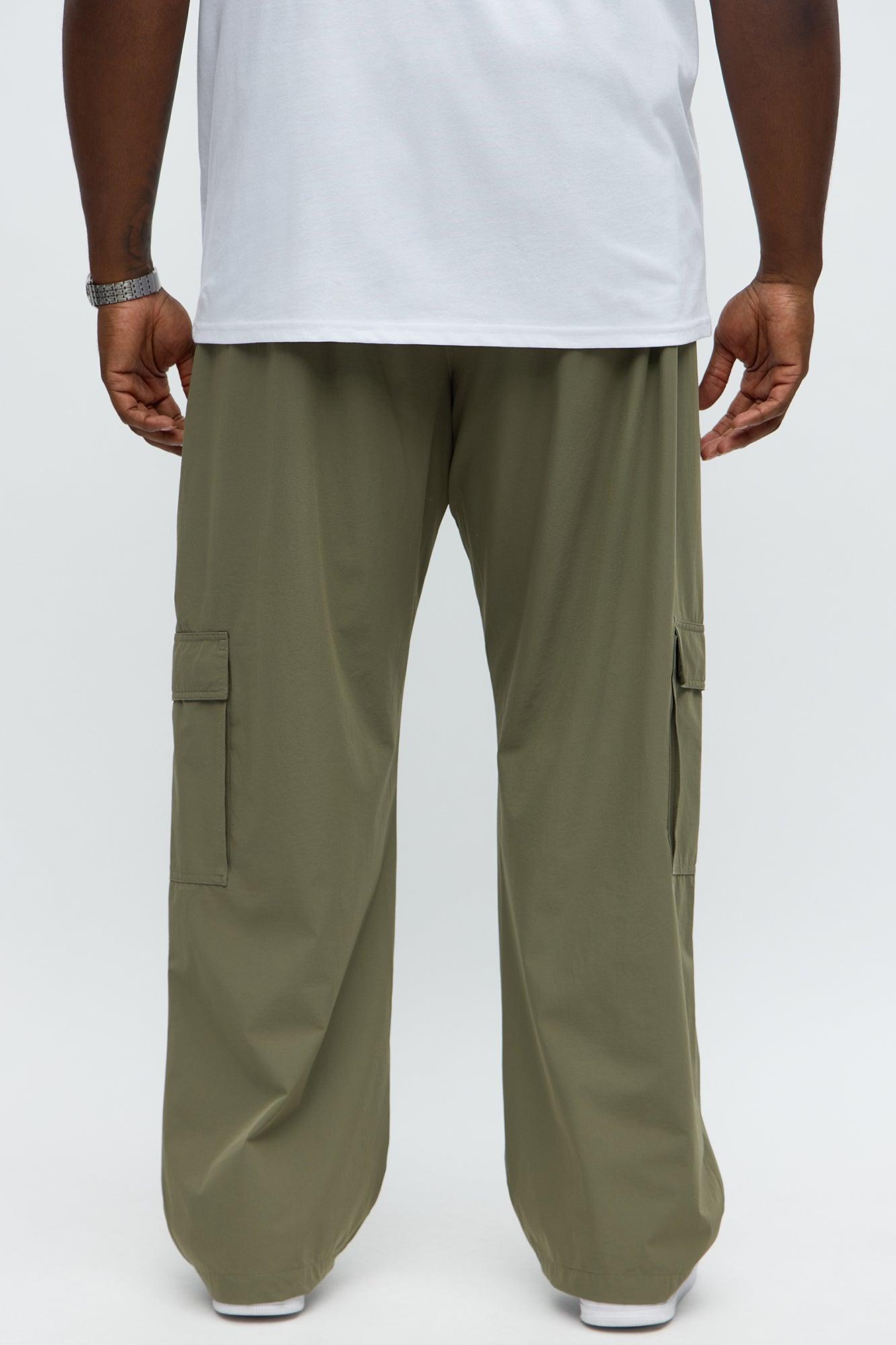 Straight Many Phases Cargo Pants - Olive Male Product Image