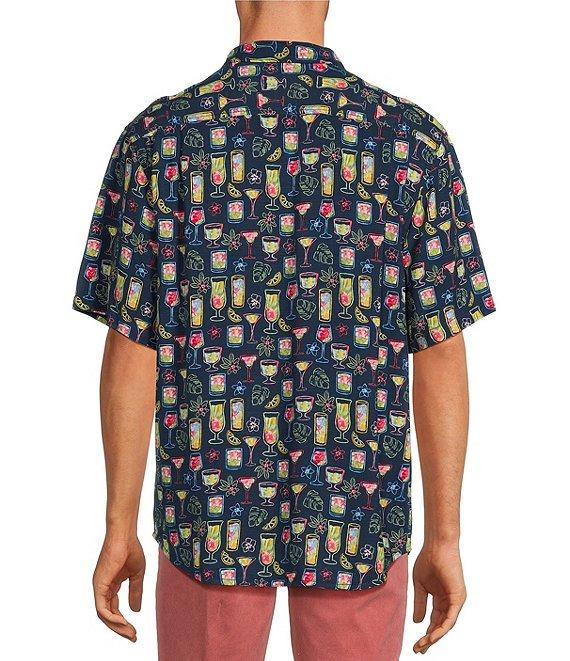 Tommy Bahama Veracruz Cay Electric Cocktails Short Sleeve Woven Shirt Product Image