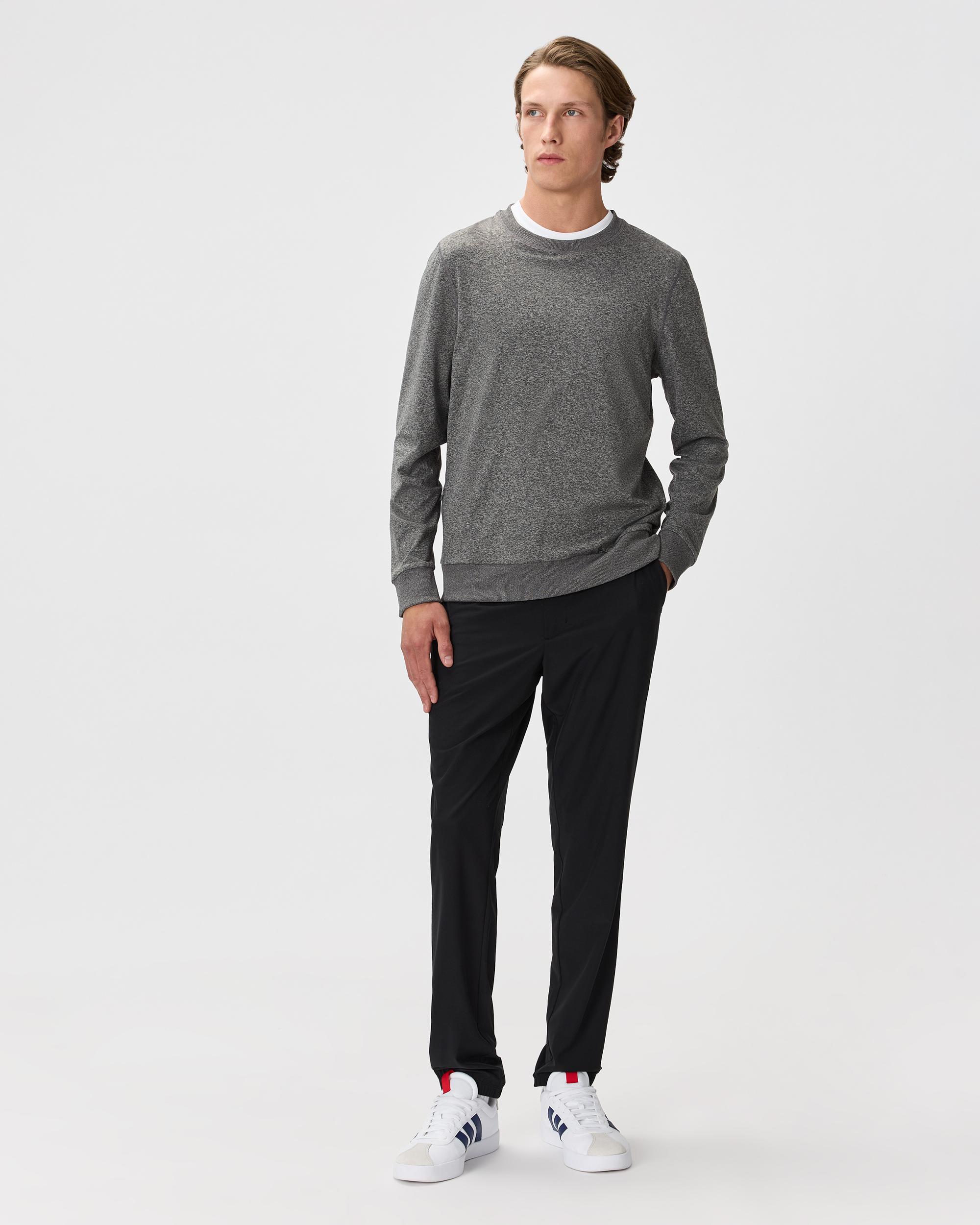 Quince | Men's Flowknit Performance Crew Sweatshirt Recycled Polyester Product Image