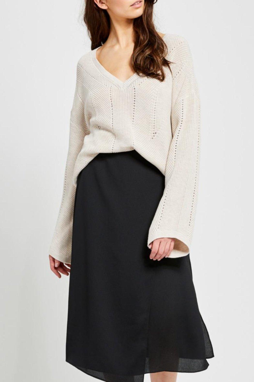Flare Sleeve Sweater Product Image