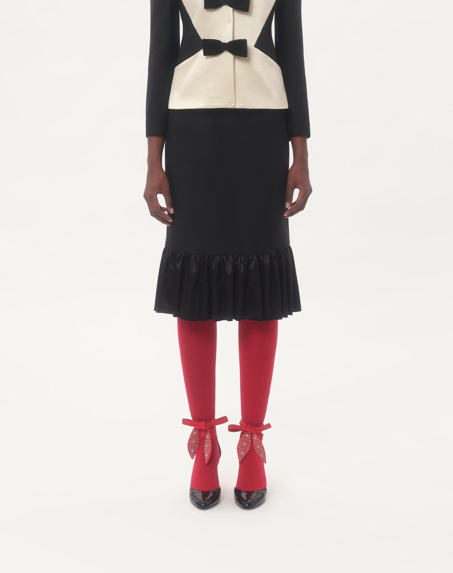 Crepe Couture Midi Skirt  Product Image