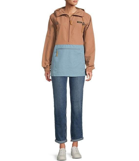 L.L.Bean Mountain Classic Color Block Anorak Jacket Product Image