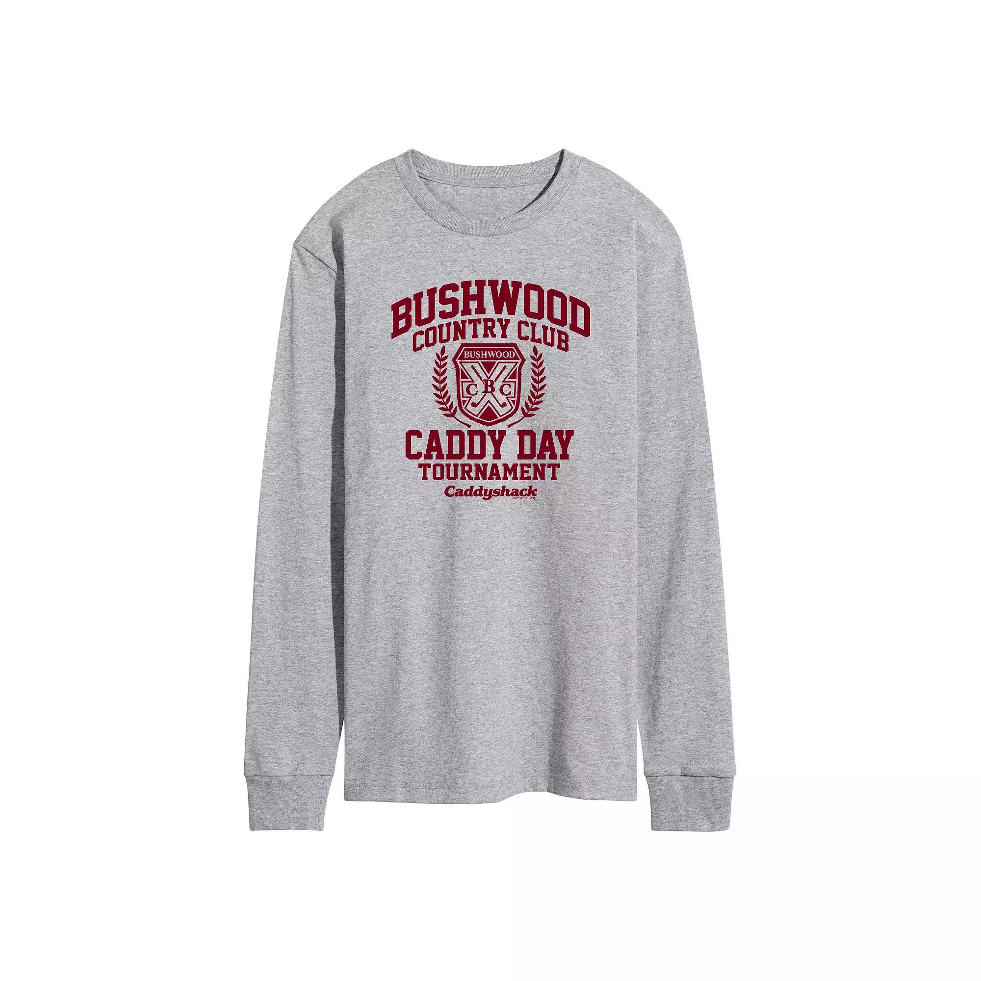 Men's Caddy Shack Bushwood Long Sleeve Graphic Tee,  Product Image
