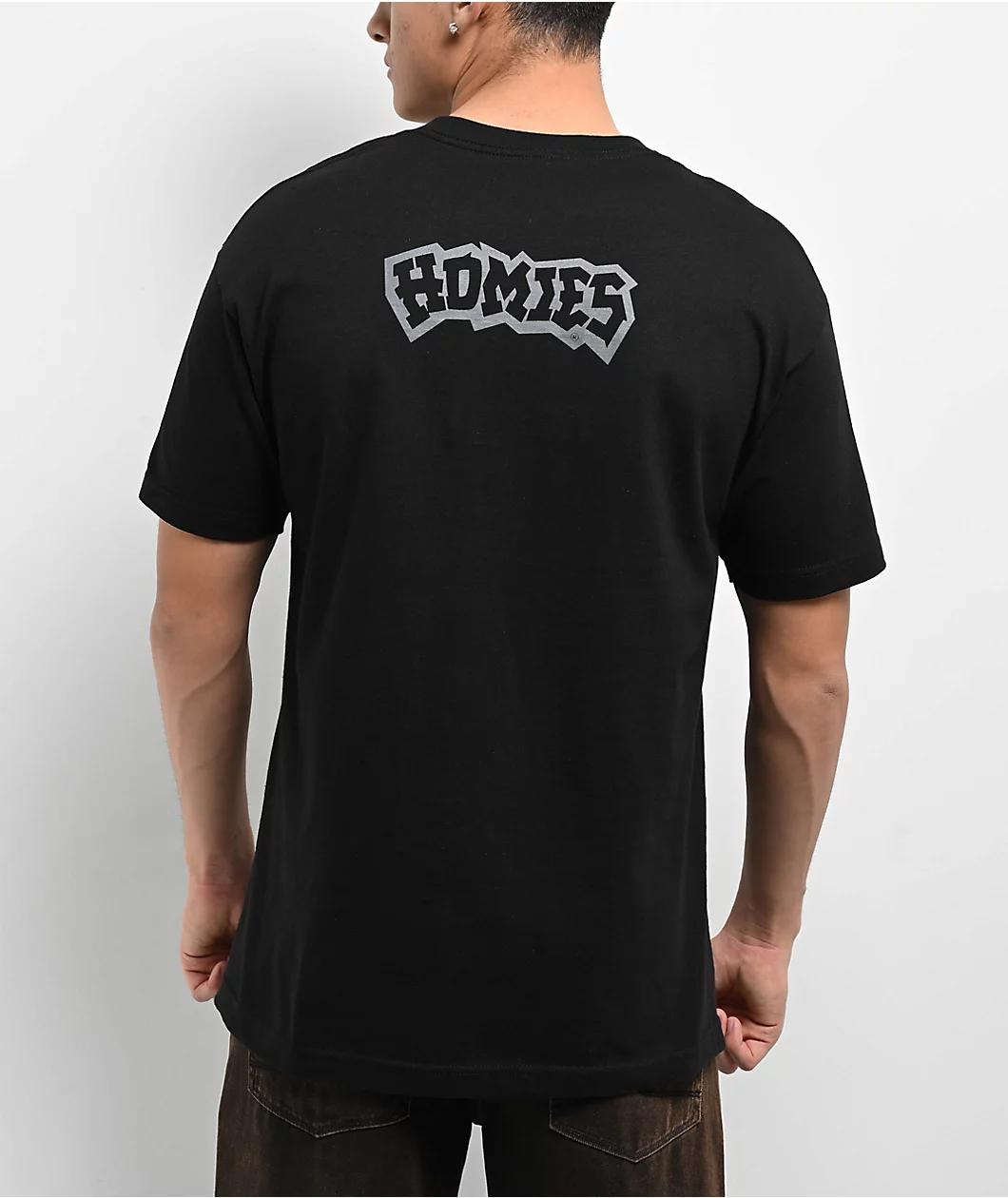 DGA Homies Record Party Black T-Shirt Product Image