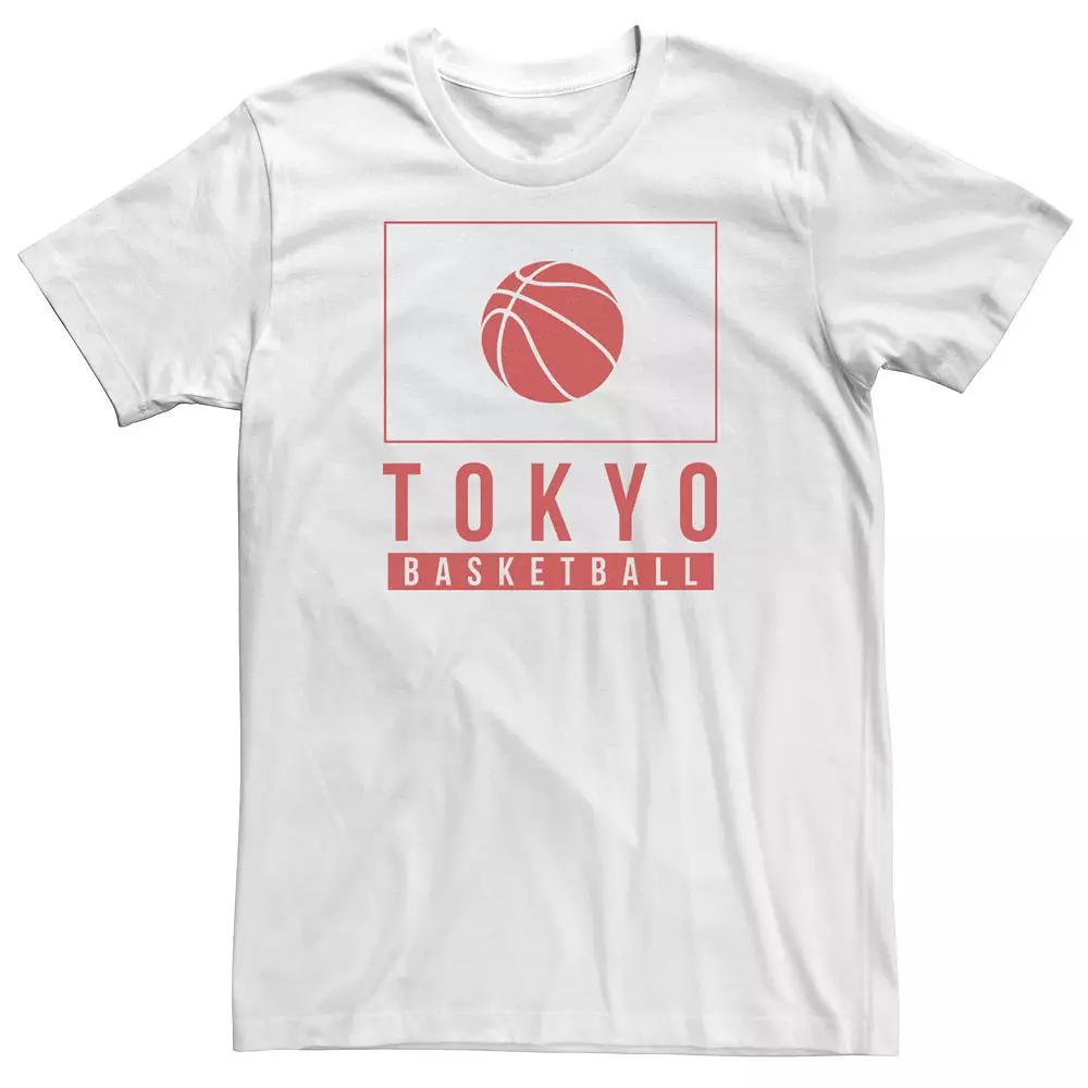 Big & Tall Tokyo Basketball Tee, Men's,  Product Image