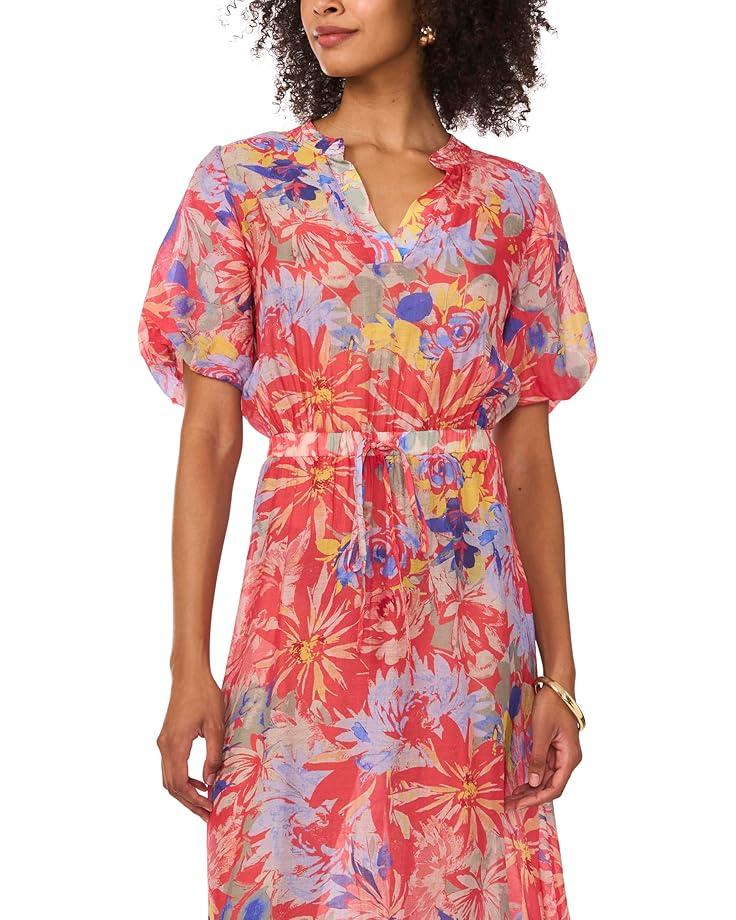 Long Sleeve Smocked Waist Tiered Ruffle Product Image