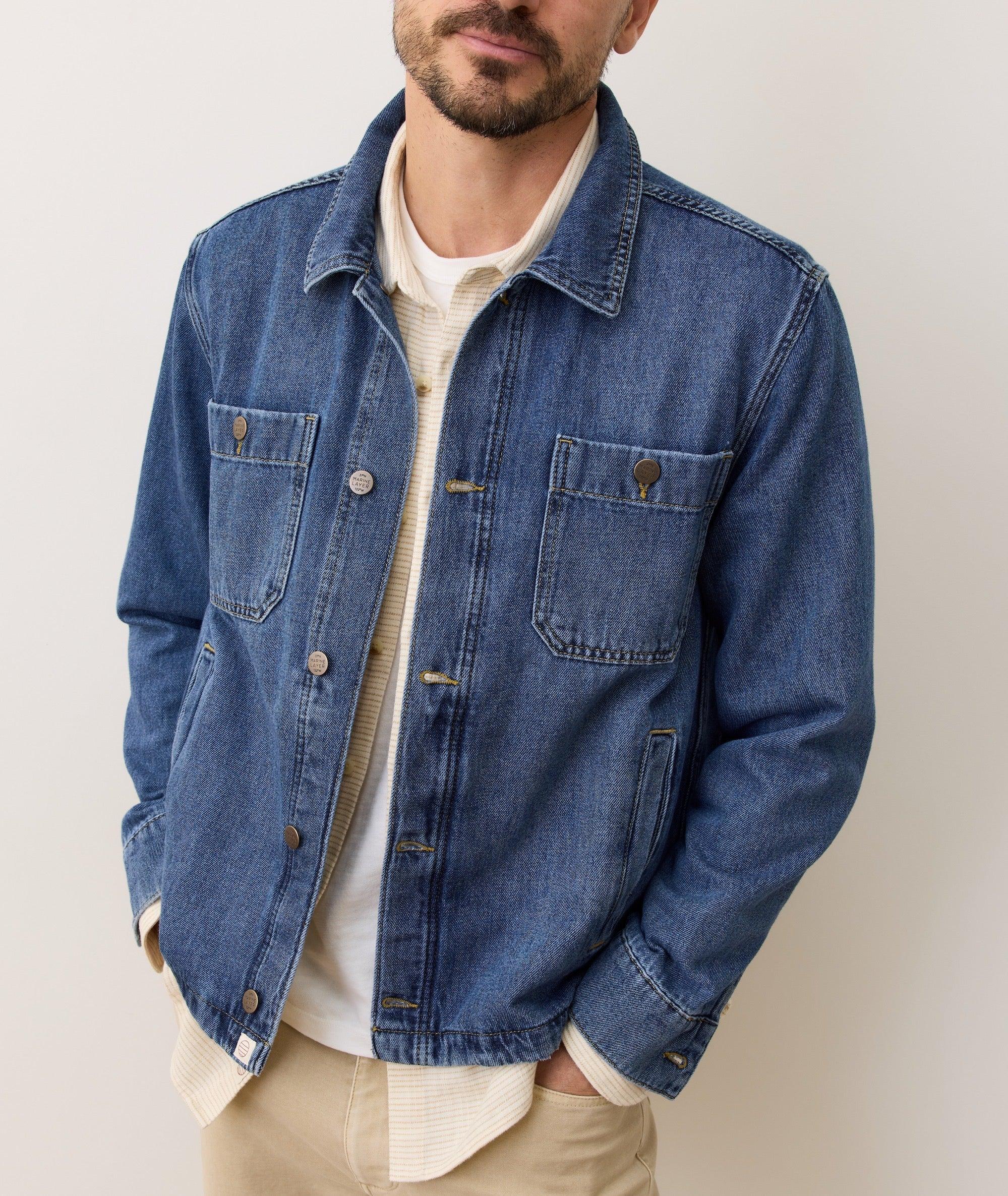 Patrick Denim Overshirt Product Image