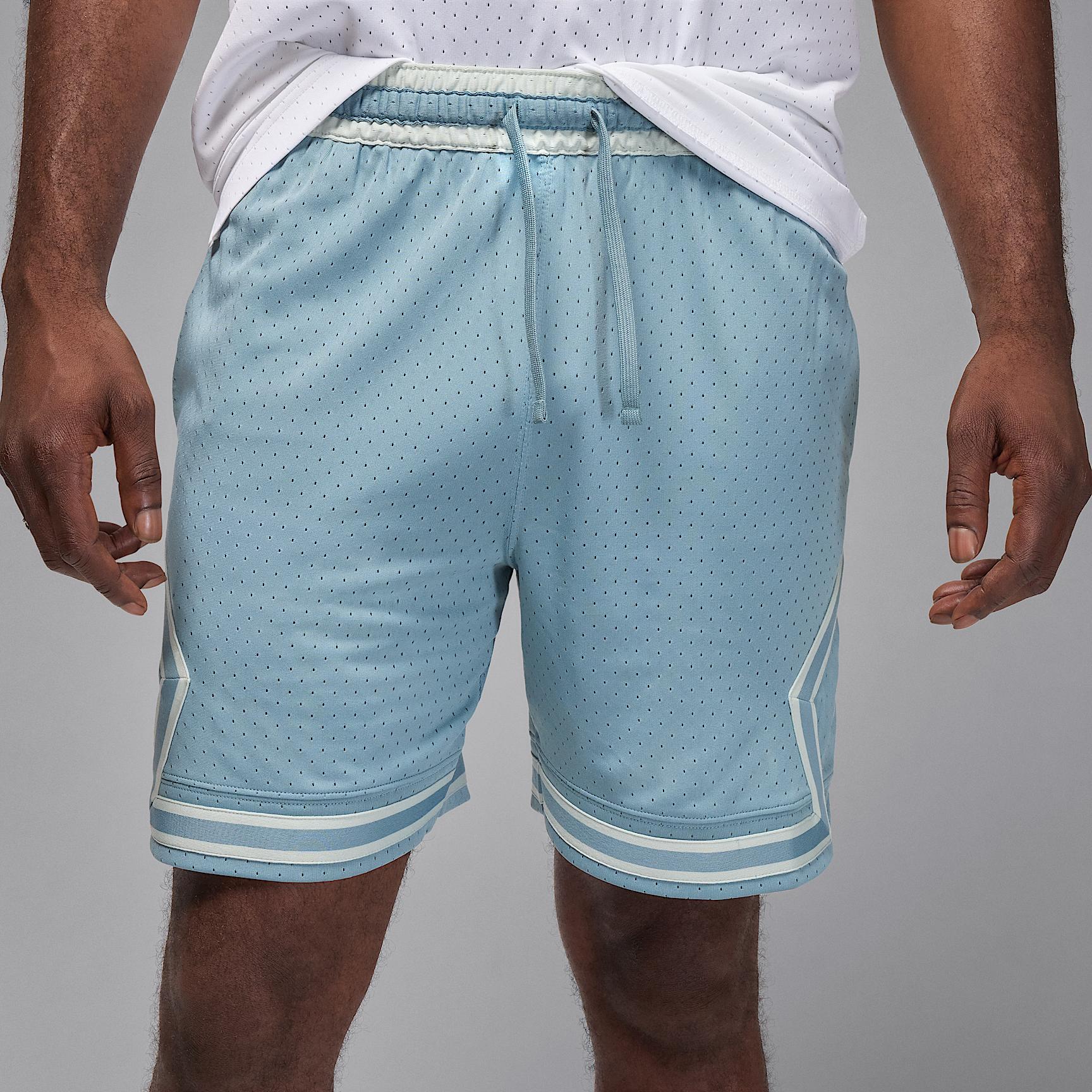 Mens Jordan Sport Dri-FIT Mesh Diamond Shorts | HF9910-041 Product Image