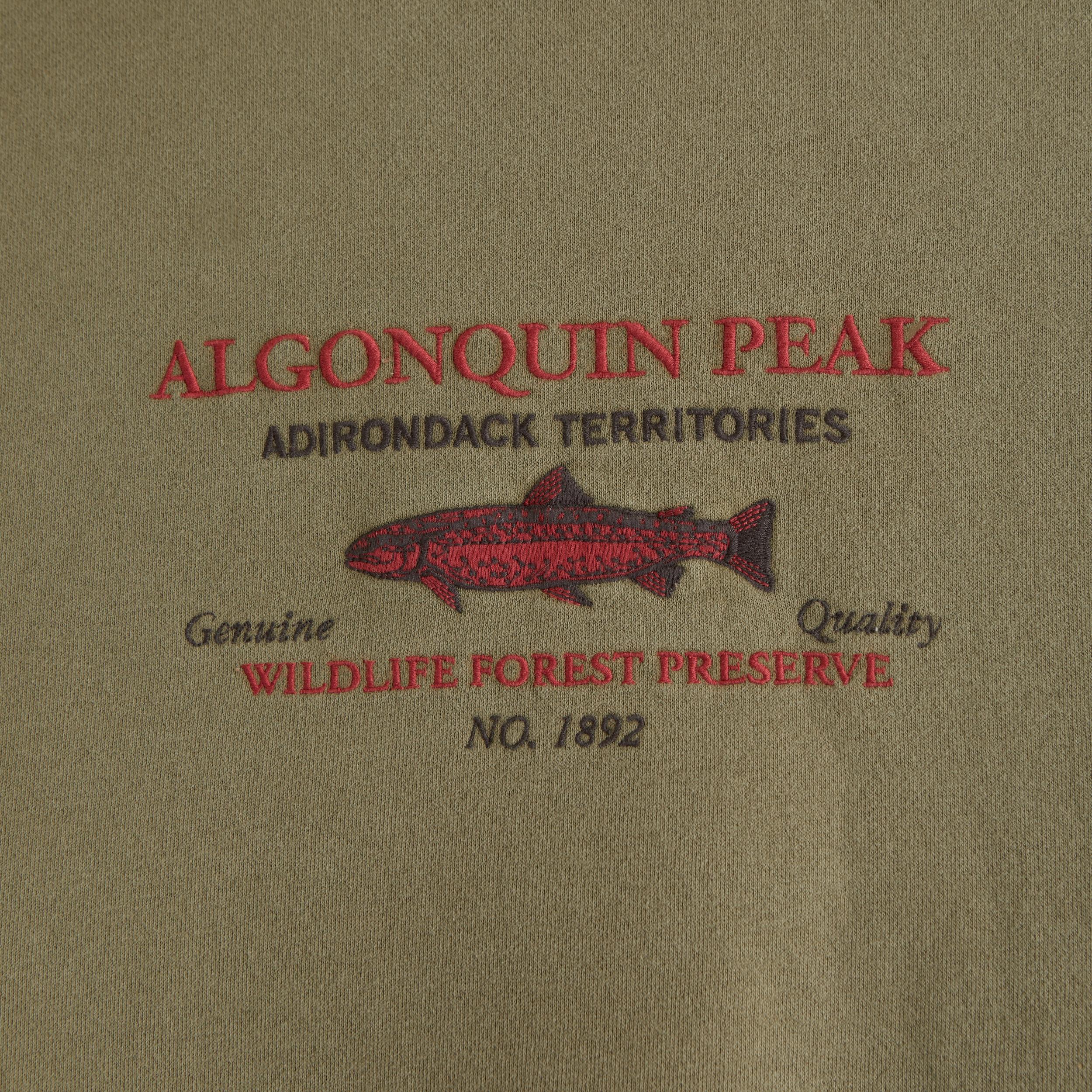 Fishing Graphic Crew Sweatshirt Product Image