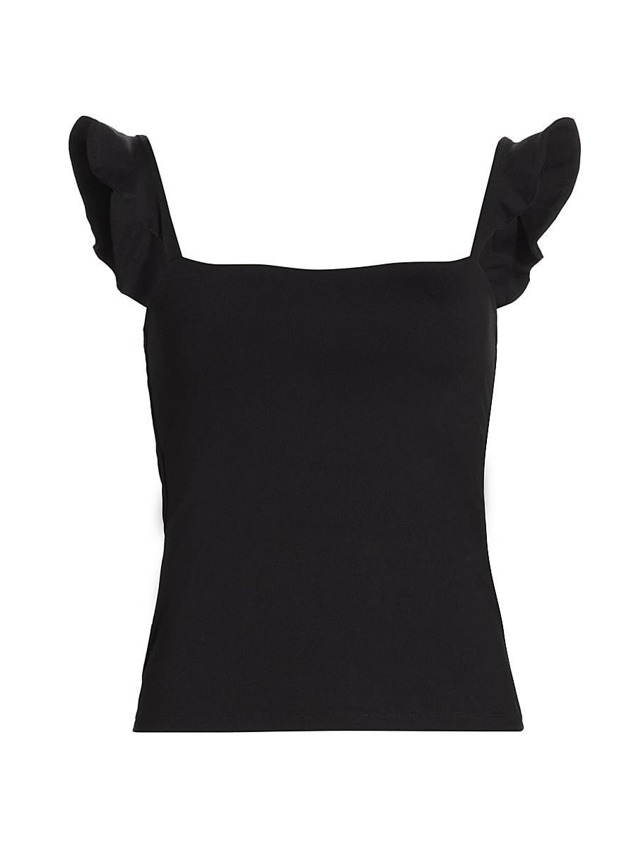 Womens Flutter-Strap Tank Top Product Image