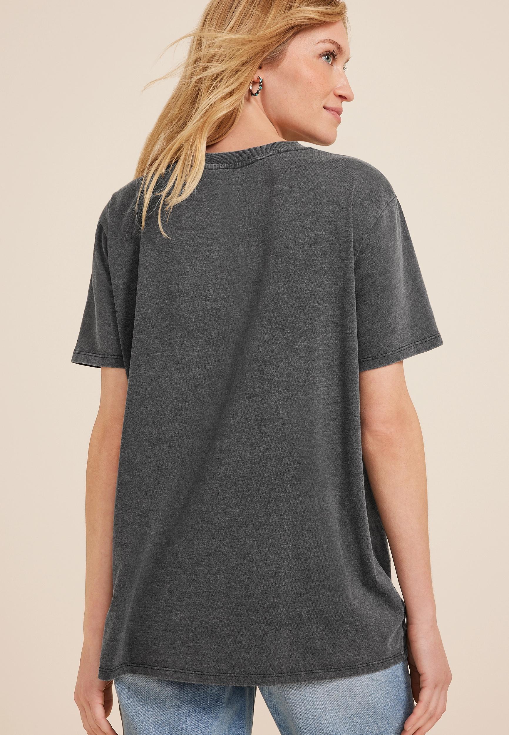 Maurices Womens XX Large Size Country Heart Nashville Music Fest Oversized Fit Graphic Tee Product Image