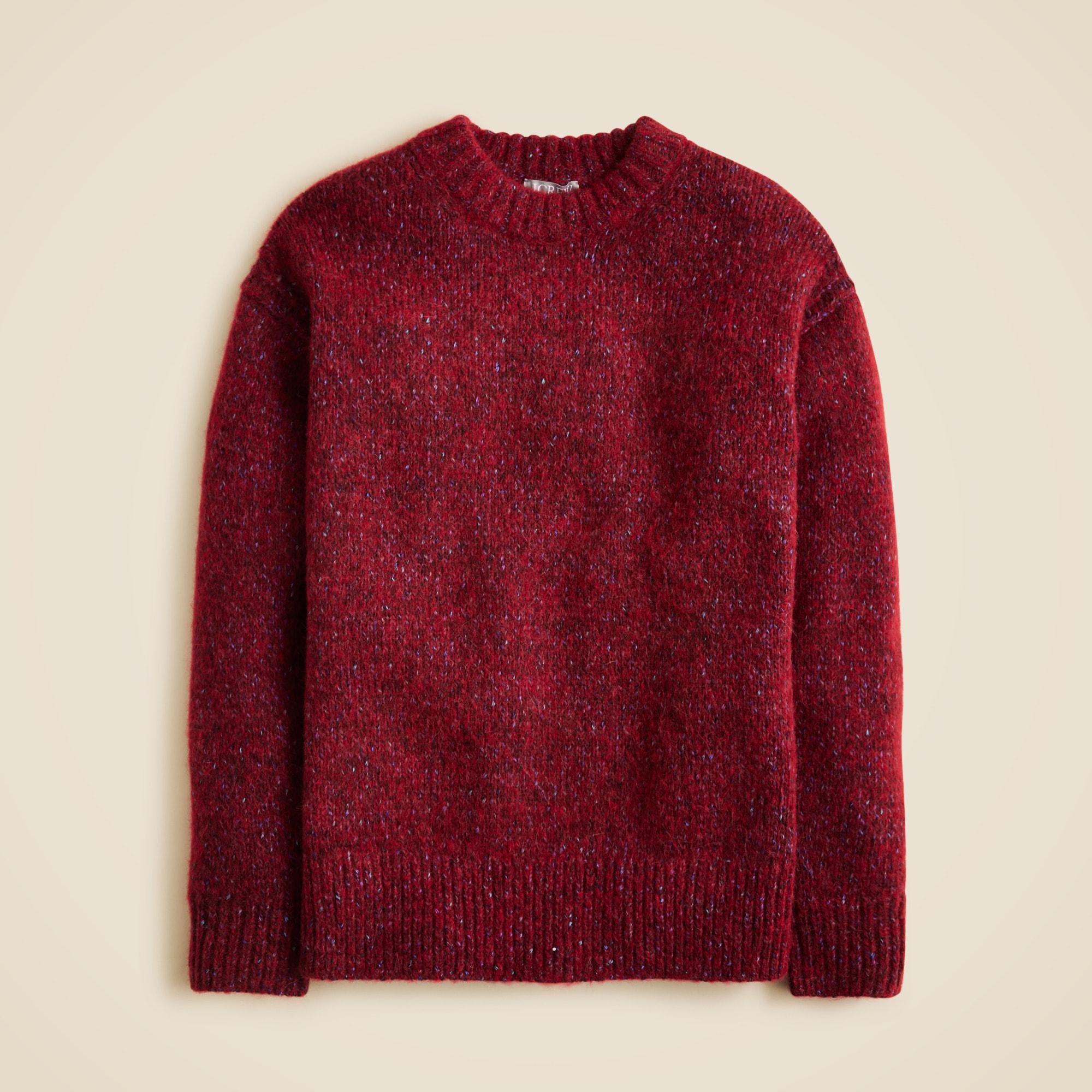 Relaxed crewneck pullover Product Image