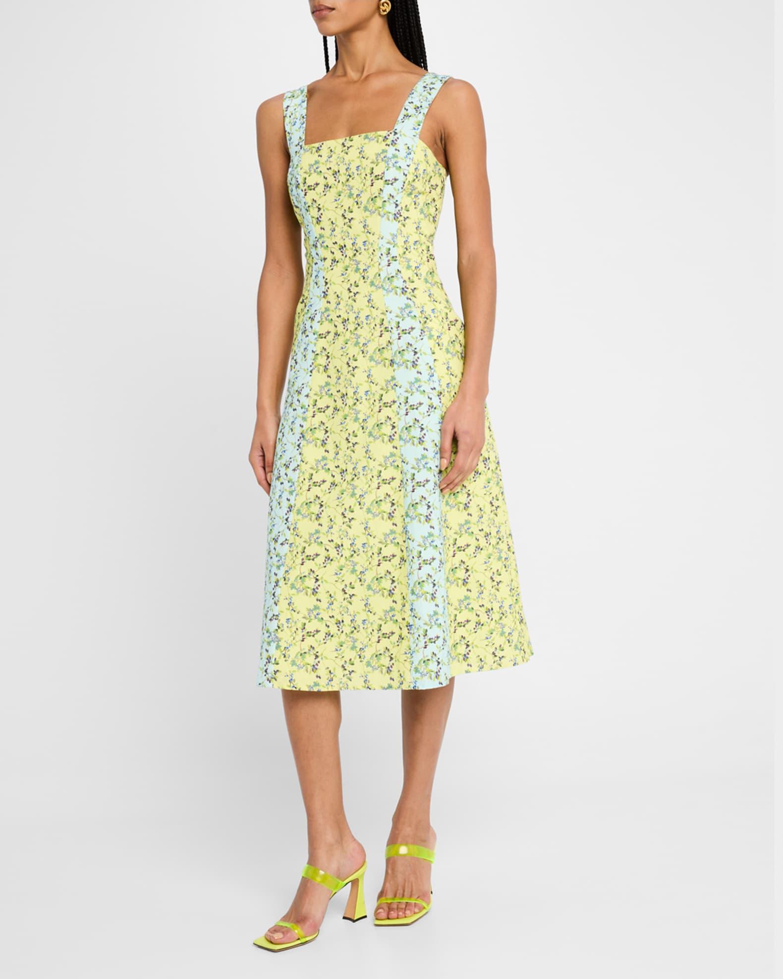 Sloane Sleeveless Floral Midi Dress Product Image