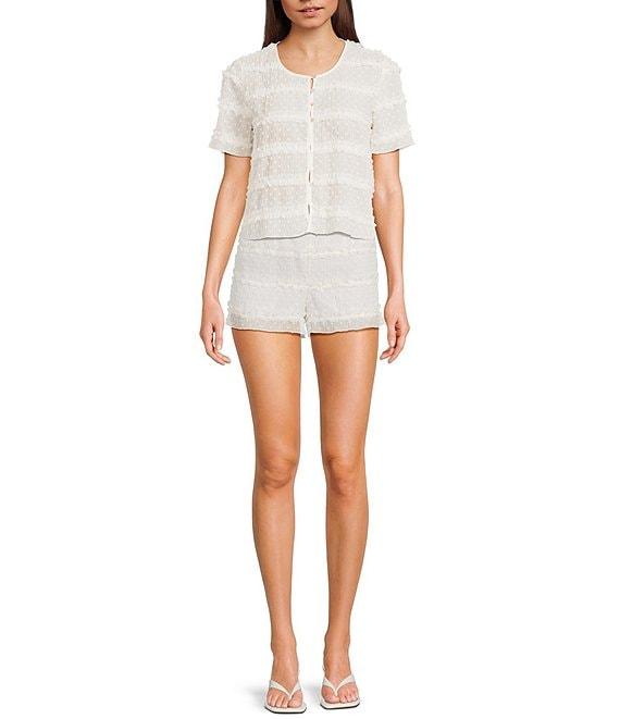 GB Swiss Dot Ruffle Coordinating Bloomer Shorts Product Image