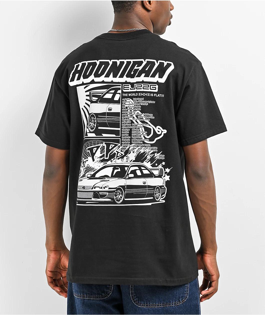 Hoonigan Gunsai Black T-Shirt Product Image