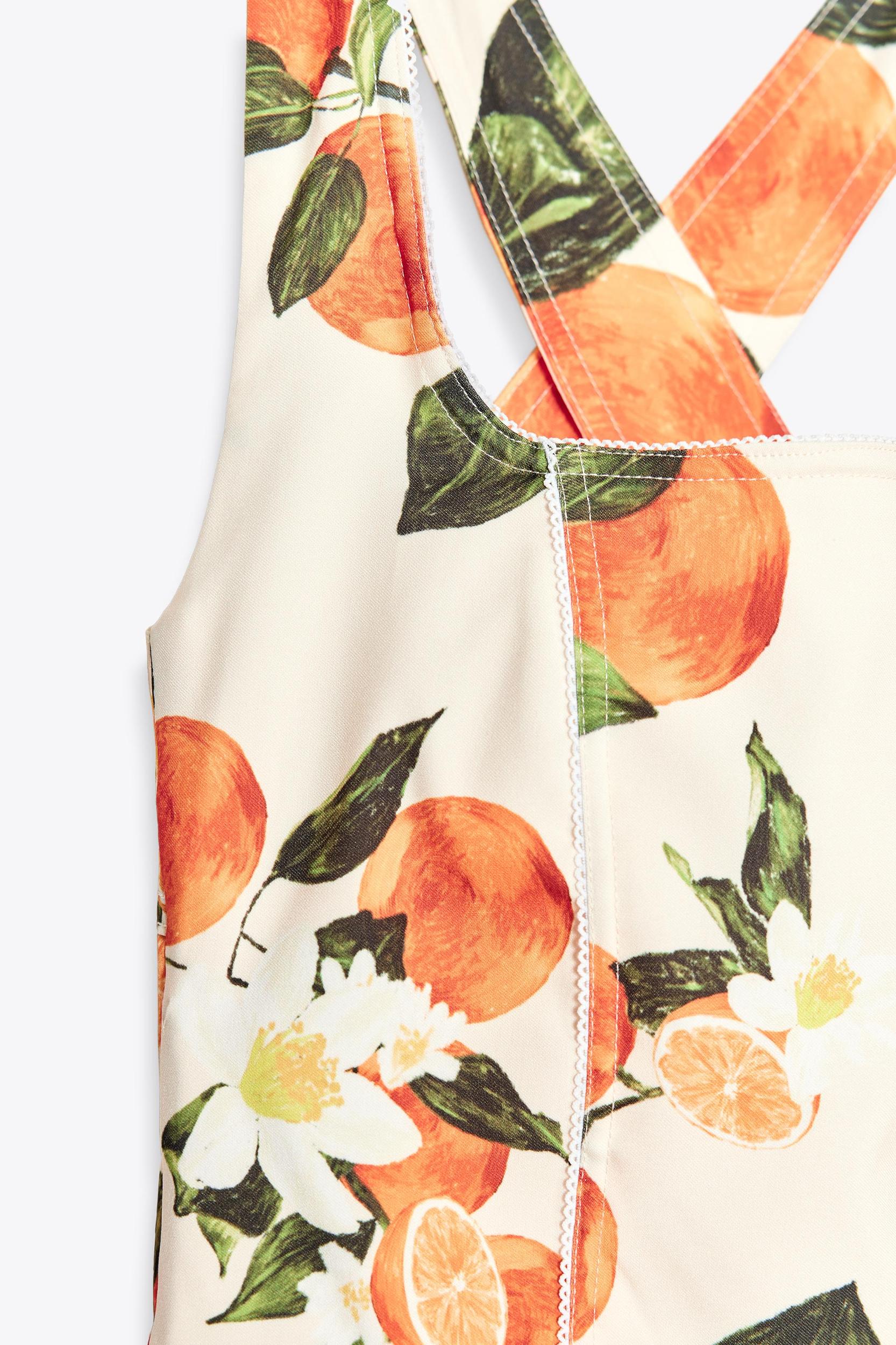 PRINTED SHORT DRESS Product Image