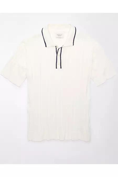 AE Weekend Tipped Sweater Polo Shirt Men's Product Image